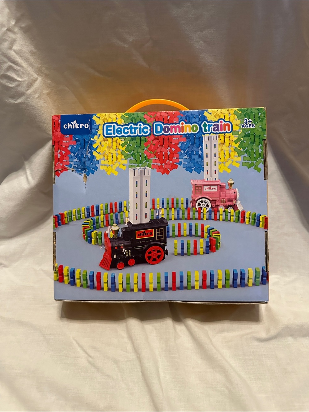 Electric Domino Train - Multicolor Kids Toy